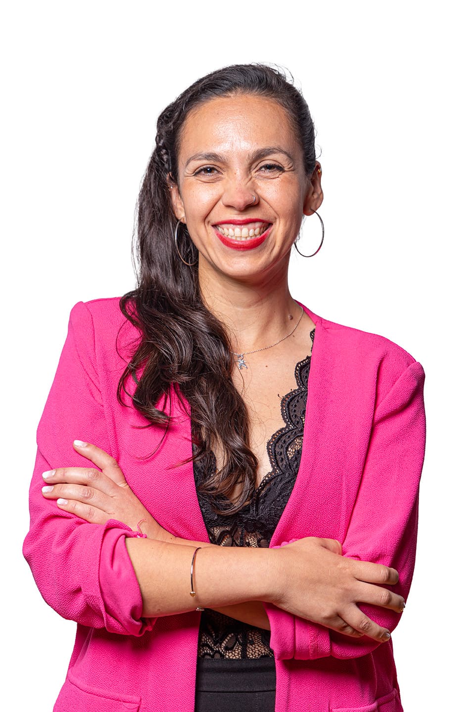 Natalie Sobarzo, administradora de comunidades